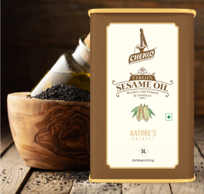 Chekko Cold Pressed Virgin Sesame Oil