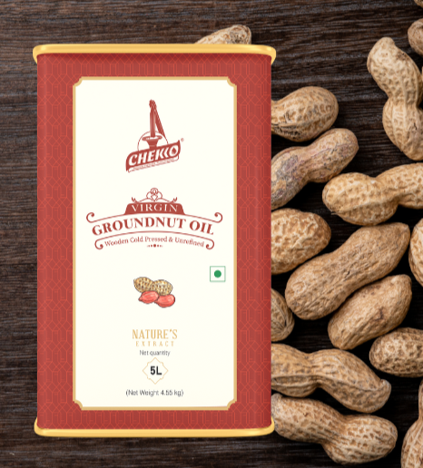 Chekko Cold Pressed Virgin Groundnut Oil