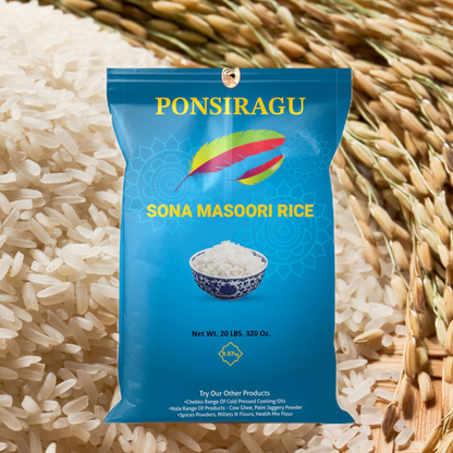 Ponsiragu Premium Sona Masoori Rice