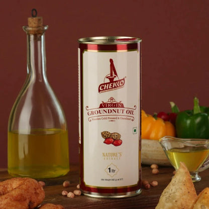 Chekko Cold Pressed Virgin Groundnut Oil